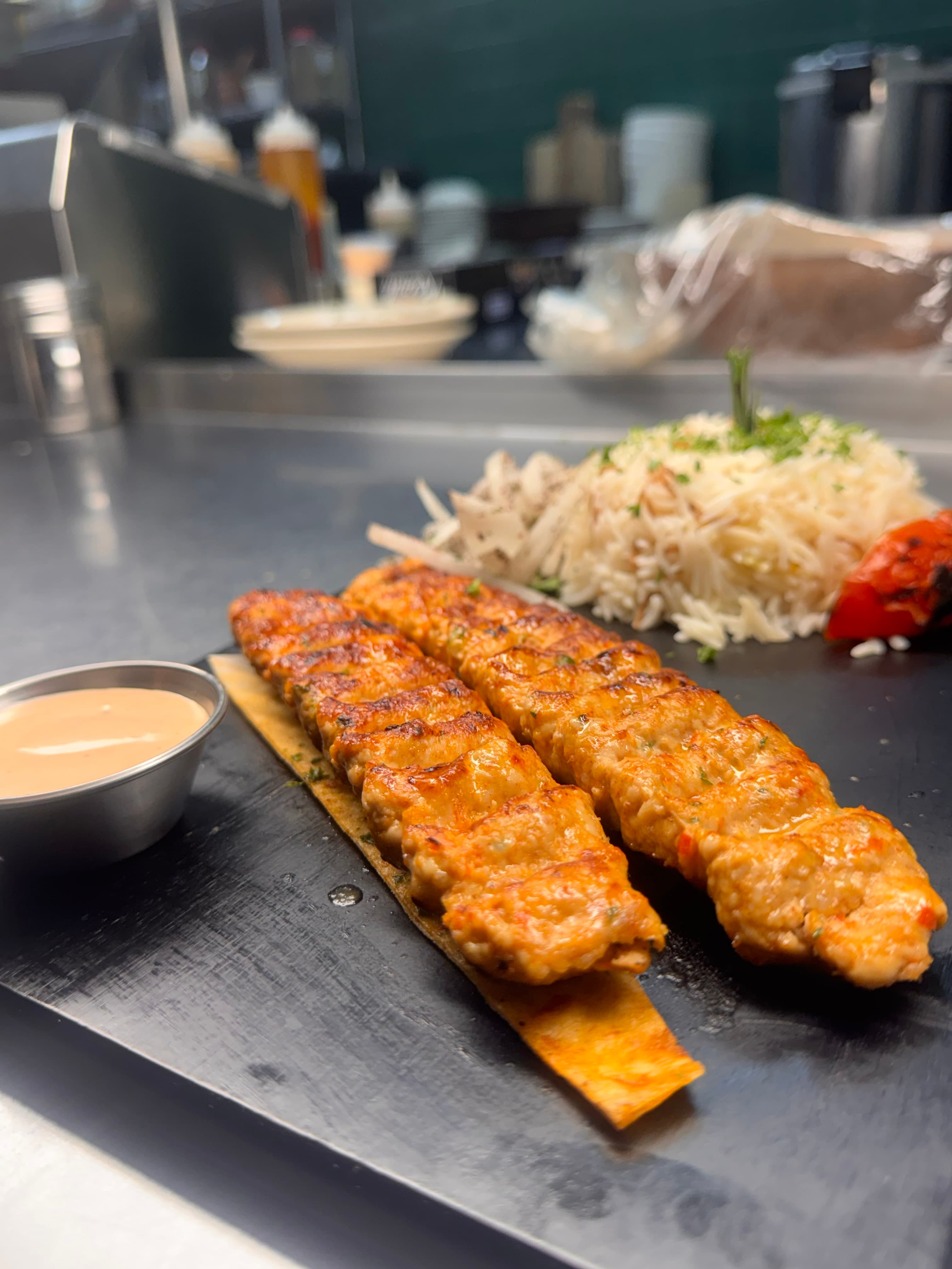 Chicken Adana Kebab