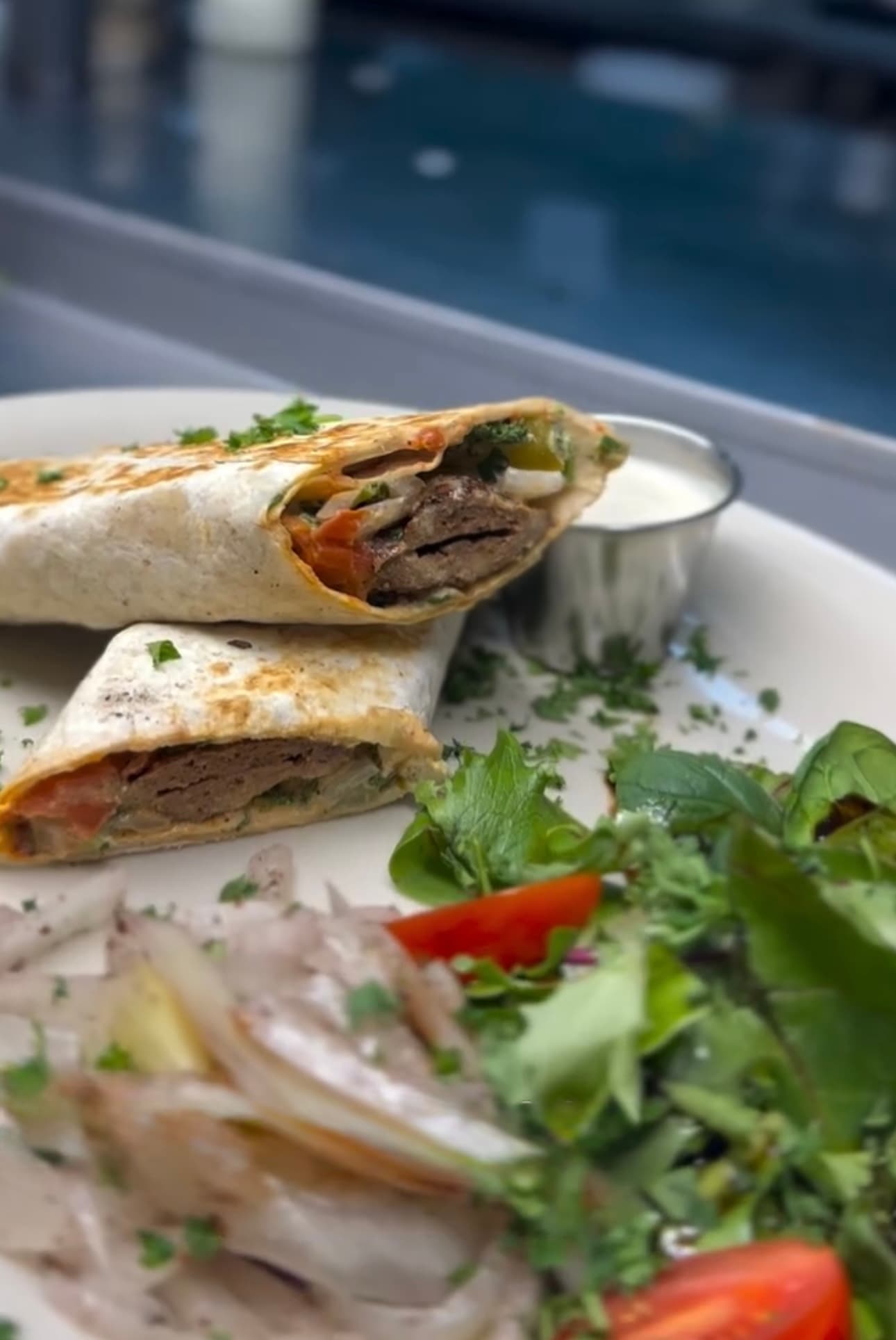 Beef Adana Sandwich