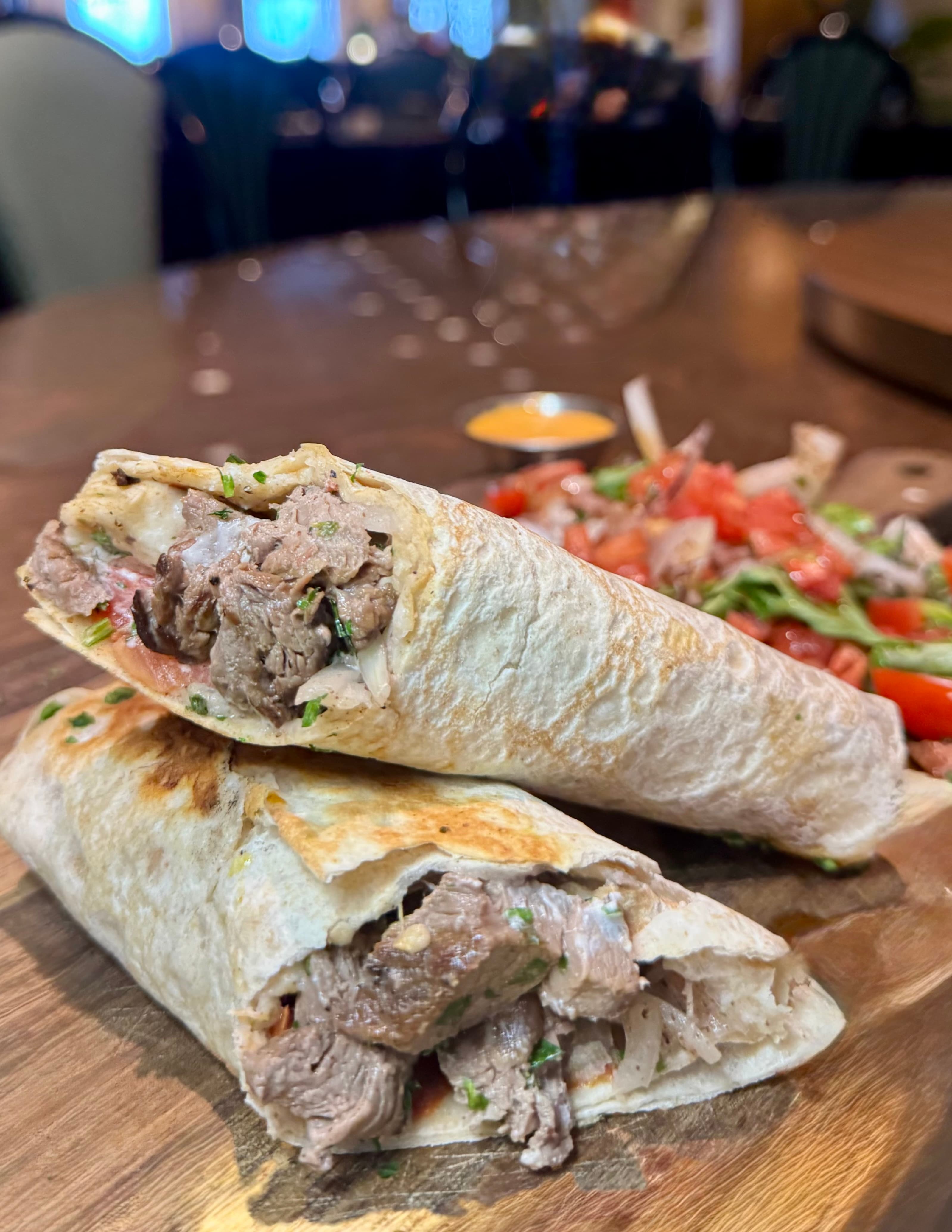 Steak Kebab Sandwich