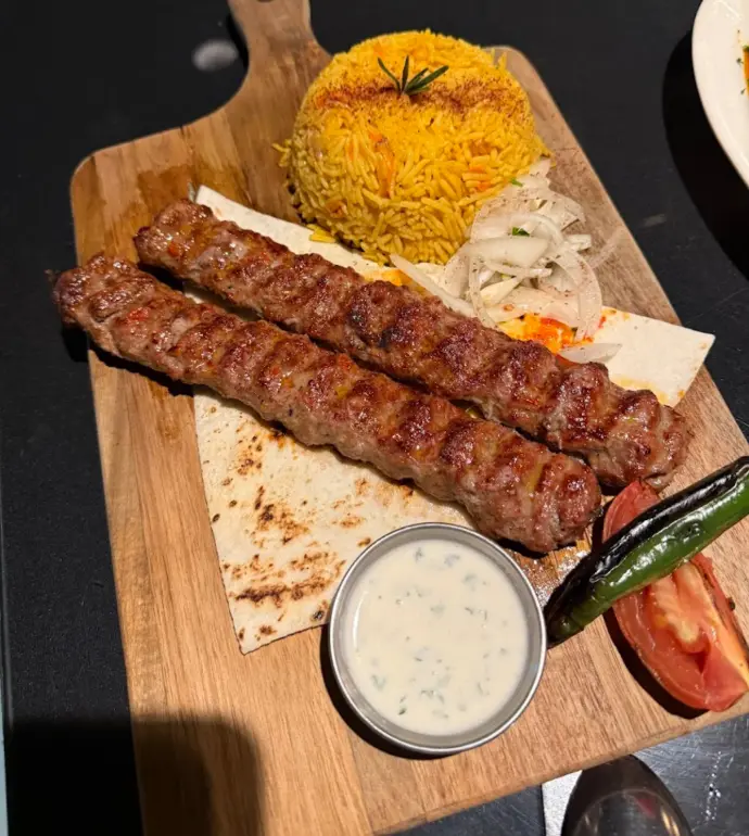 Beef Adana Kebab