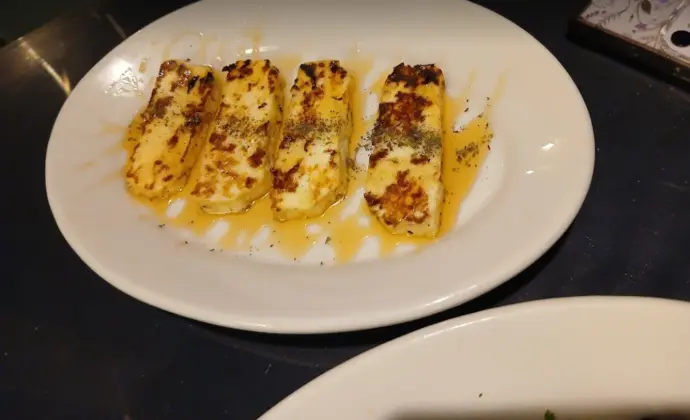 Halloumi and Honey